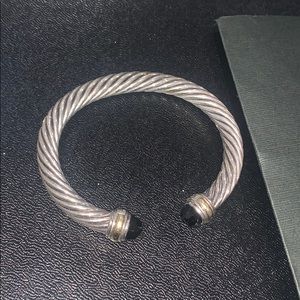 Cable Classic collection black onyx 14K gold